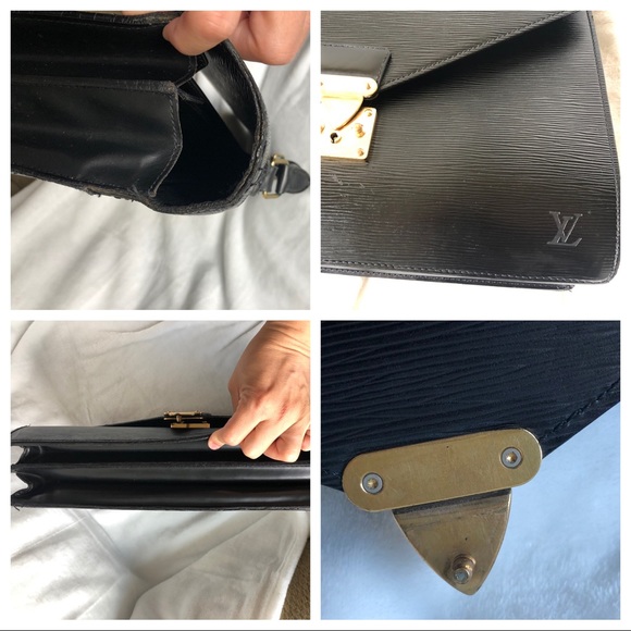 Louis Vuitton Serviette Ambassadeur Briefcase Epi - Picture 15 of 16